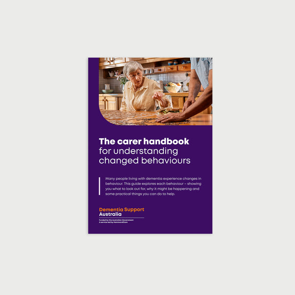 Carer Handbook for Understanding Changed Behaviours
